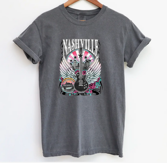 Nashville Tennessee Music City Graphic Tee